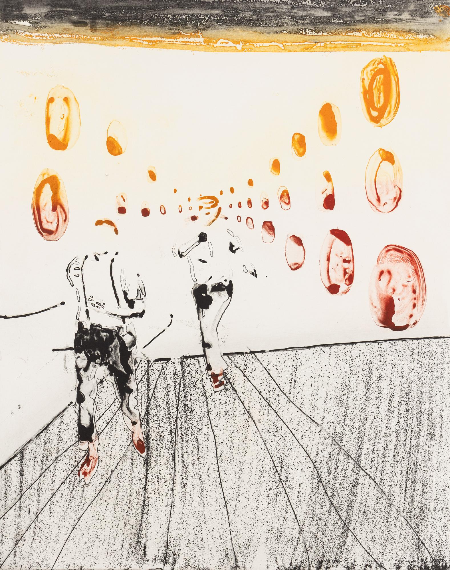 John Kørner, "2 Men Running with Problems, 2018".