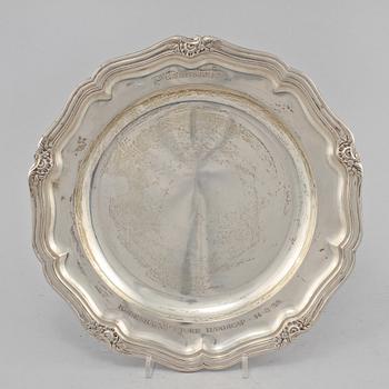 FAT, silver, K.C Hermann, kontrollstämpel Johannes Siggaard, Köpenhamn, Danmark, 1938. Vikt 605 g.