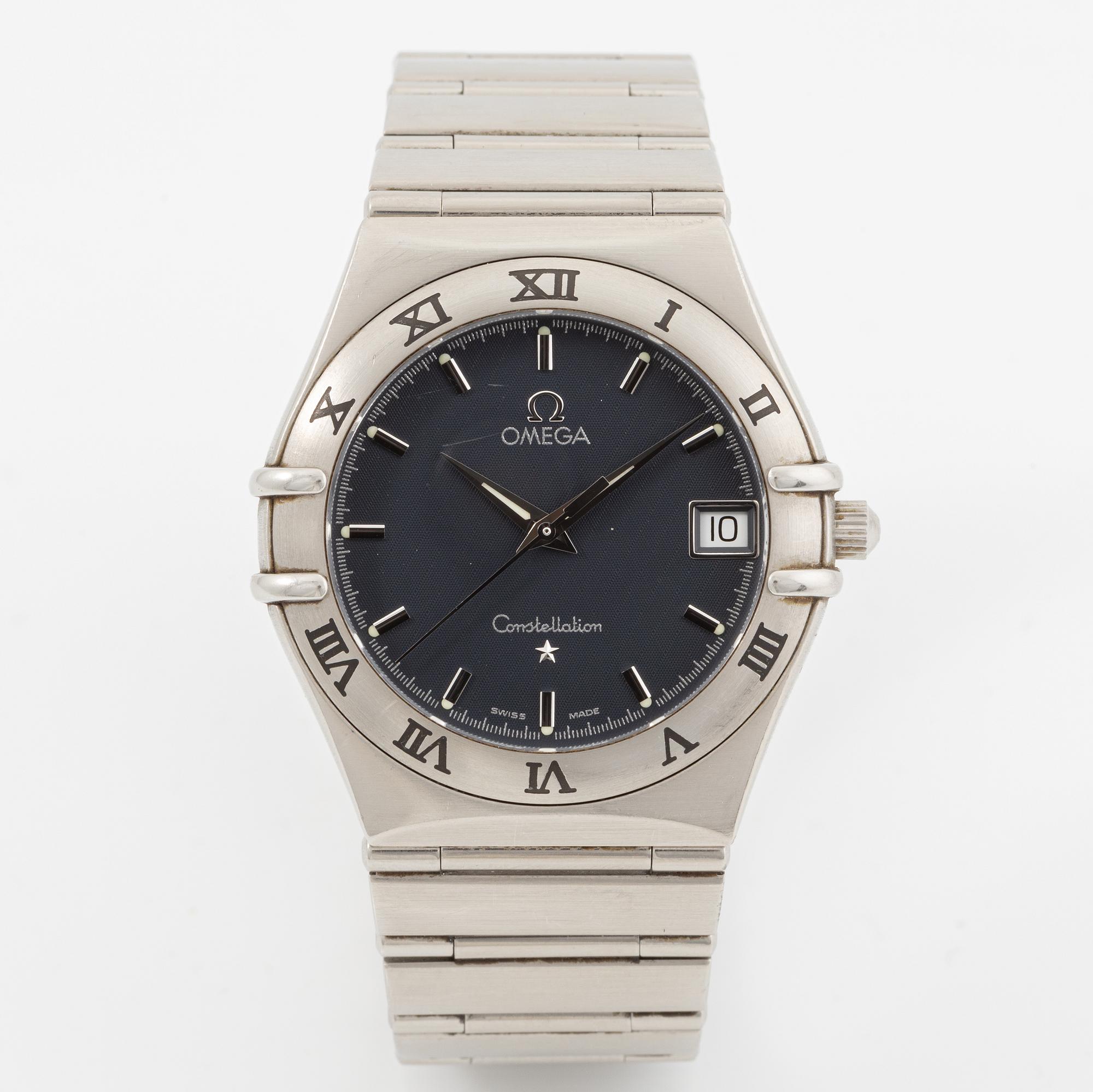 Omega, Constellation, wristwatch, 33,5 mm.