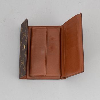 LOUIS VUITTON, a monogram canvas wallet.