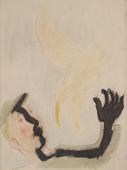 756. Ragnar Sandberg, Boy and Flying Seagull.
