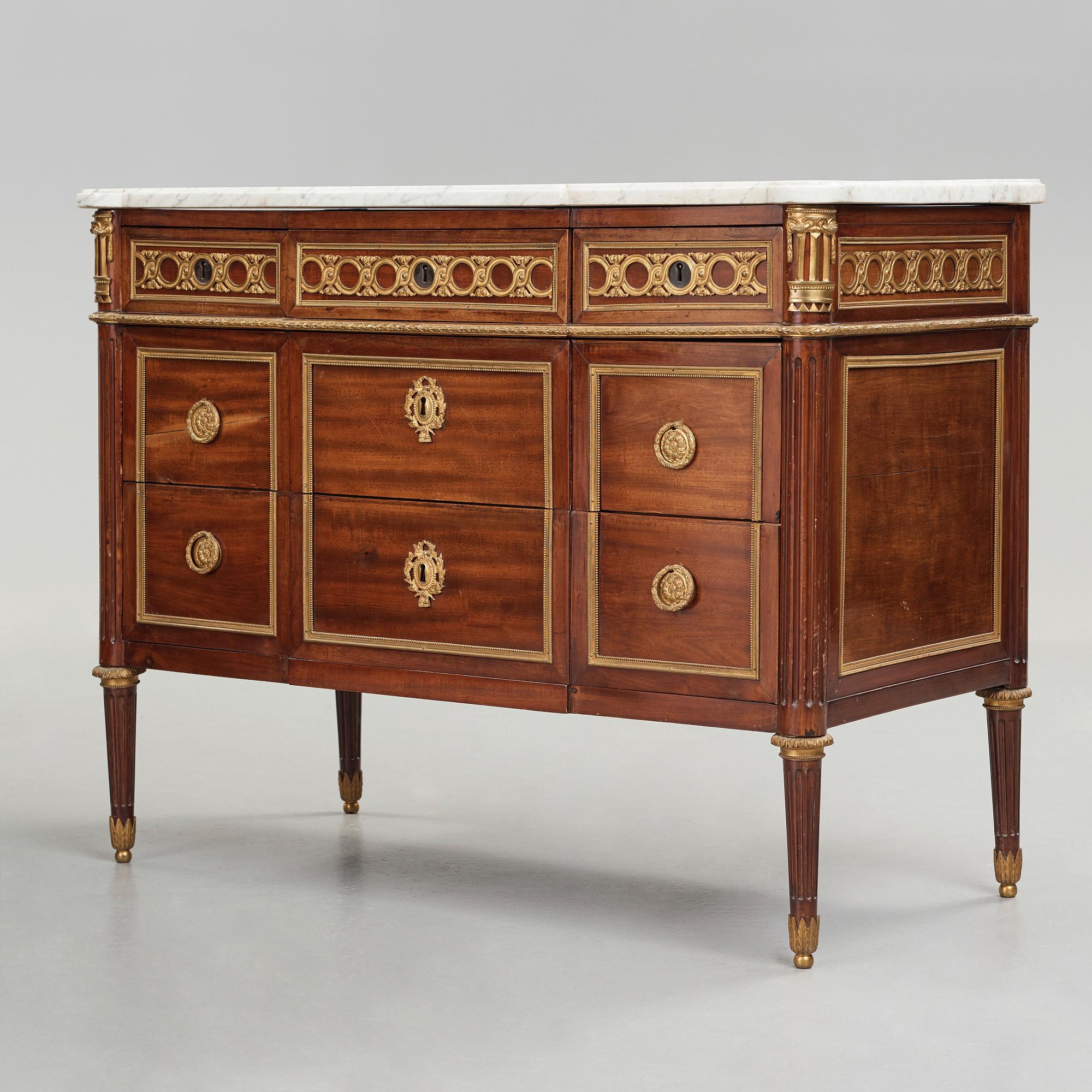 BYRÅ, Frankrike, 1700-talets slut, Louis XVI.