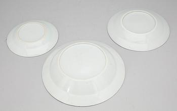 SERVISDELAR, 33 delar, porslin, Kina, 1800/1900-tal.