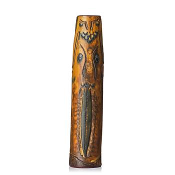 118. Wilhelm Kåge, a Farsta stoneware vase/sculpture in the form of a 'dragonfish', Gustavsberg Studio 1955.