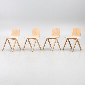 Ronan & Erwan Bouroullec, chairs, 4 pcs, "Copenhague", HAY, Denmark.