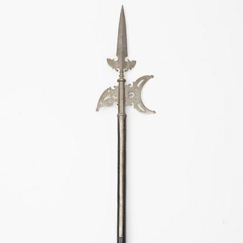 A 18th century halberd.