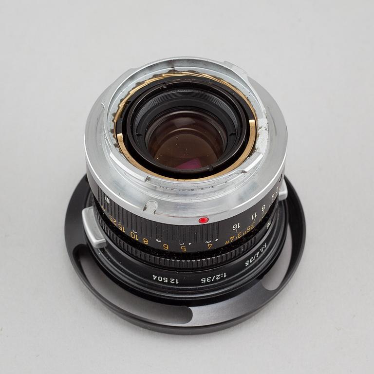 A Summicron lens, 1:2/35, nr 2539335, Ernst Leitz, Canada, second half of the 20th century.