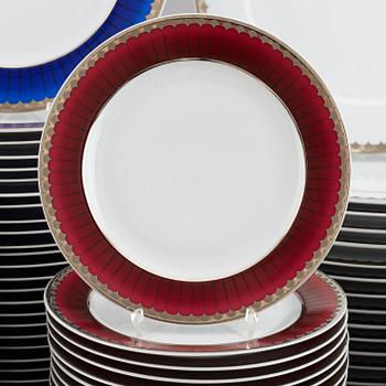 A Sigvard Bernadotte  service, Millenium design, 2000. (175 porcelain pieces and 96 cutlery pieces).