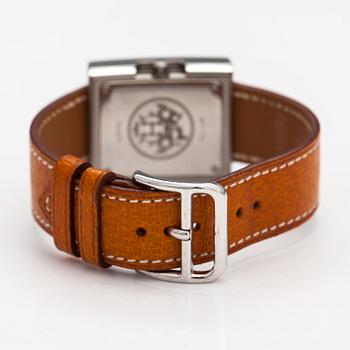 Hermès, Belt, wristwatch, 26 x 30 mm.