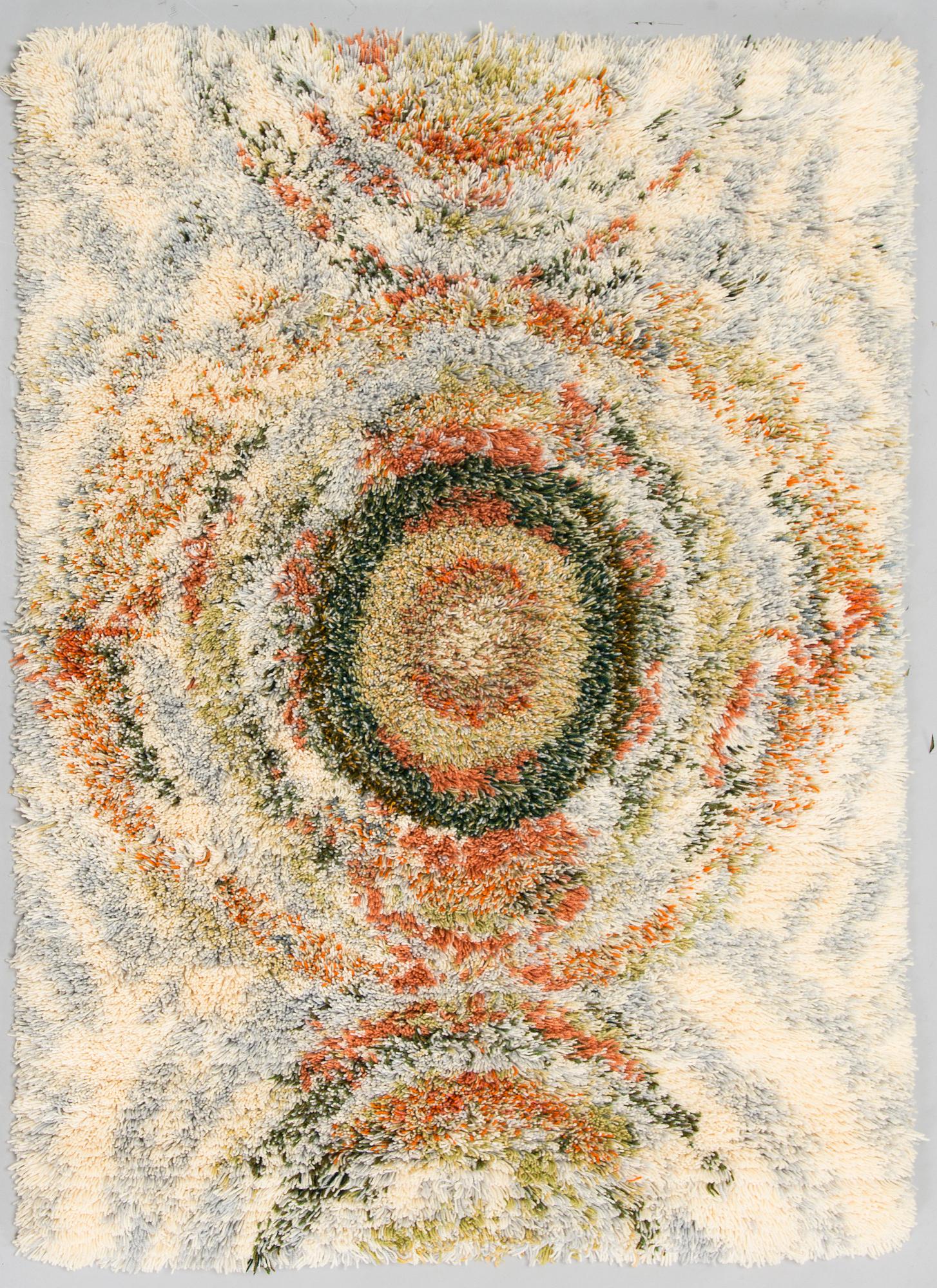 Terttu Tomero, ryijy. N. 152 x 112 cm.