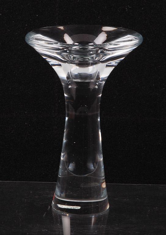 LJUSSTAKE, glas, Tapio Wirkkala, Ittala, sign. nr. 3412.