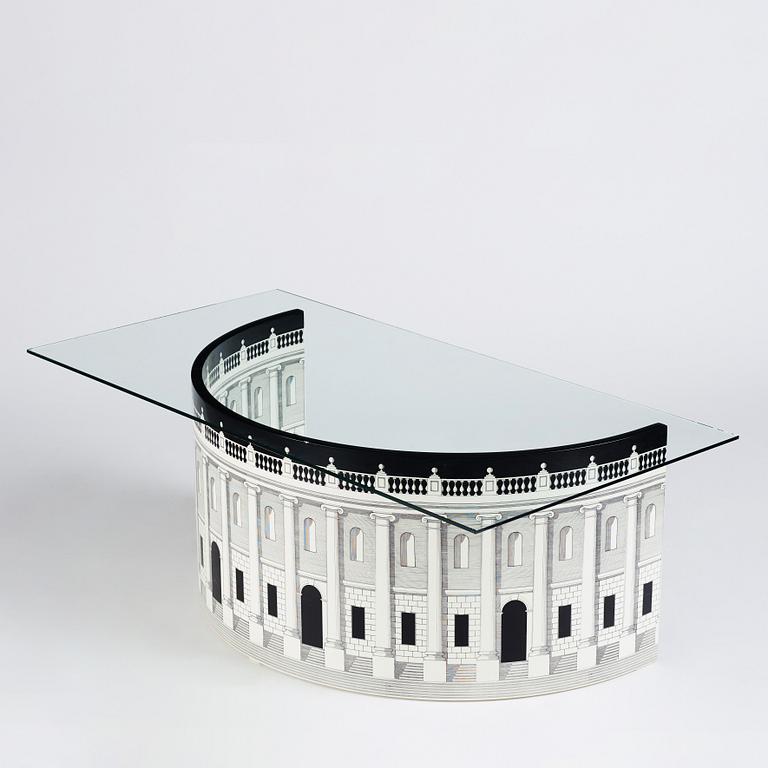 Piero Fornasetti, soffbord, "Architettura", Fornasetti, Milano, Italien 2008.