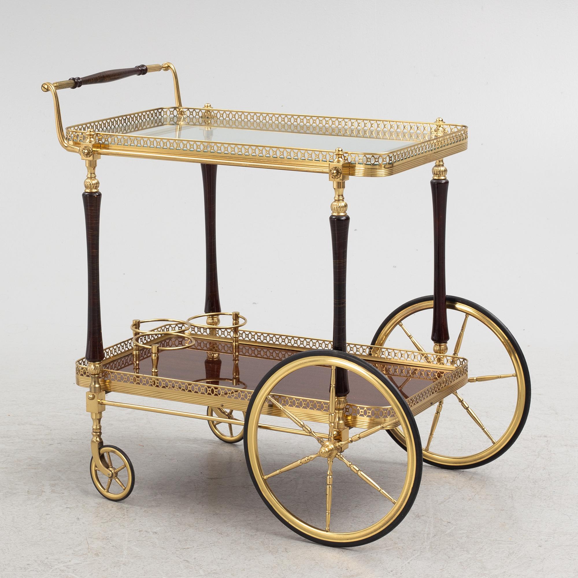 Serveringsvagn, 1900-talets andra hälft.