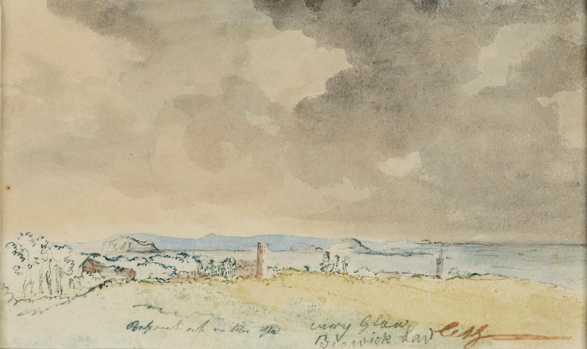 Carl Samuel Graffman, watercolour, signed.