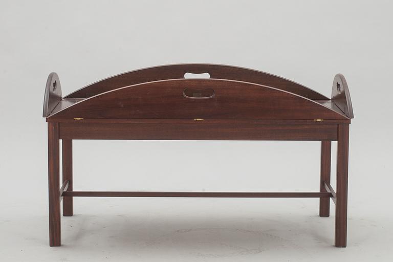 SOFFBORD, sk Butlers tray, engelsk stil, 1900-tal.