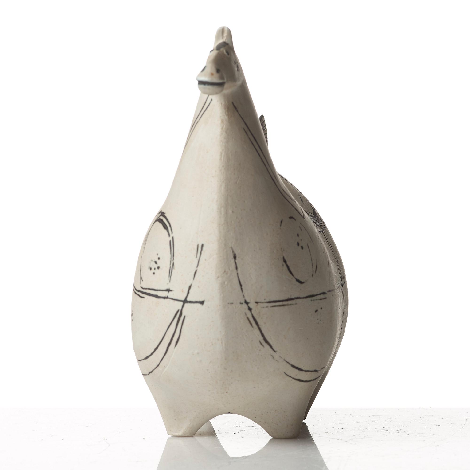 Stig Lindberg, a "Springare" stoneware sculpture of a horse, Gustavsberg studio, Sweden 1952-72.