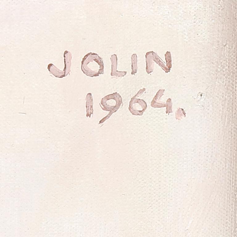 EINAR JOLIN, olja på duk, sign och dat 1964.