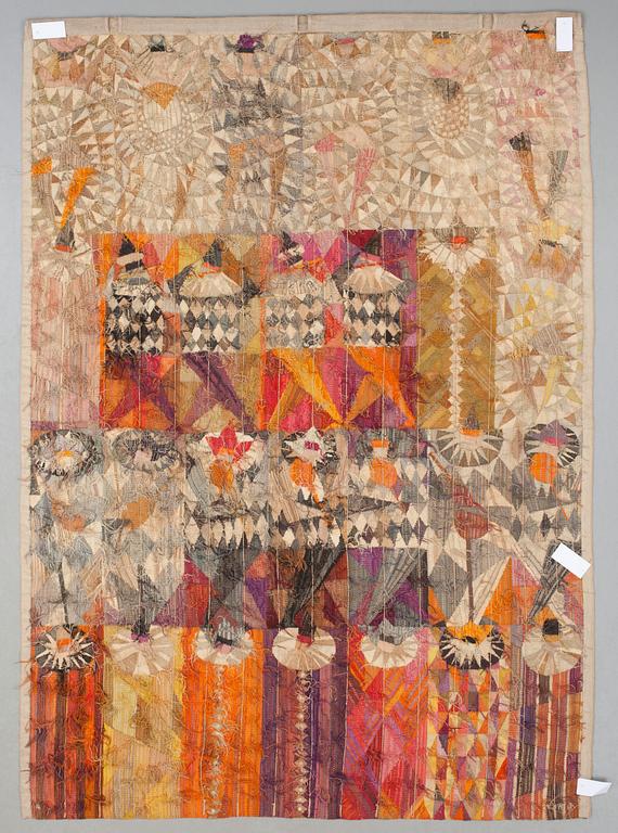 TAPESTRY. "Karneval". Tapestry weave variant (gobelängvariant). 230 x 160,5 cm. Signed AB MMF MR.