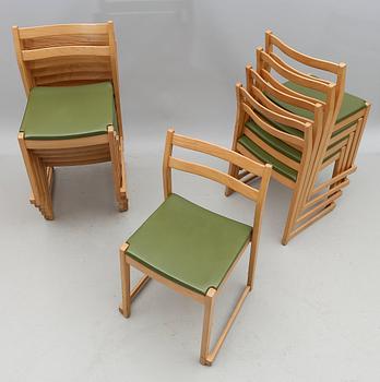 STOLAR, 10 st, C-E Ekström, Alb. Johansson & söner, Hyssna, 1900-talets andra hälft.