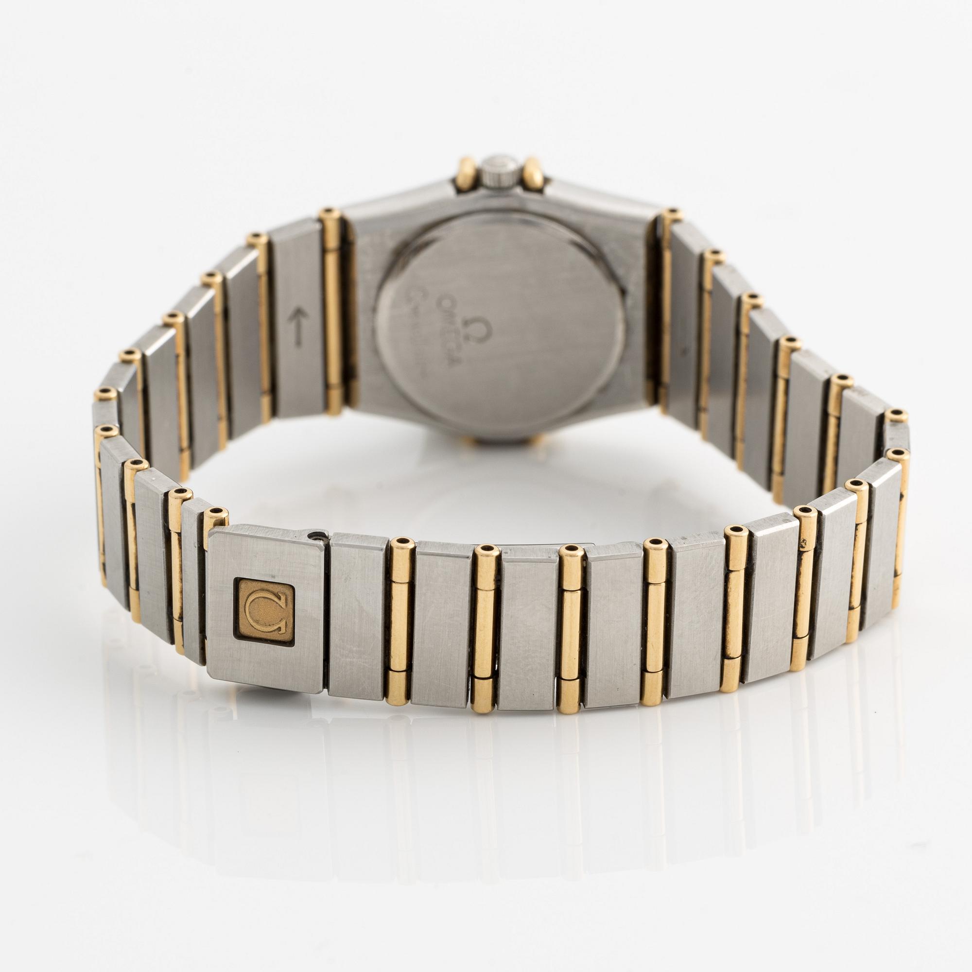 Omega, Constellation, wristwatch, 22.5 mm.