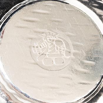 Fat, tre stycken, silver, Japan, 1900-tal.