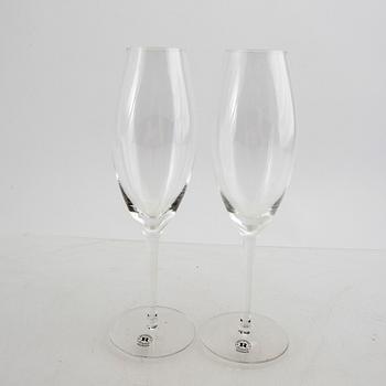 Richard Juhlin, champagne glass 12 pcs Reijmyre.