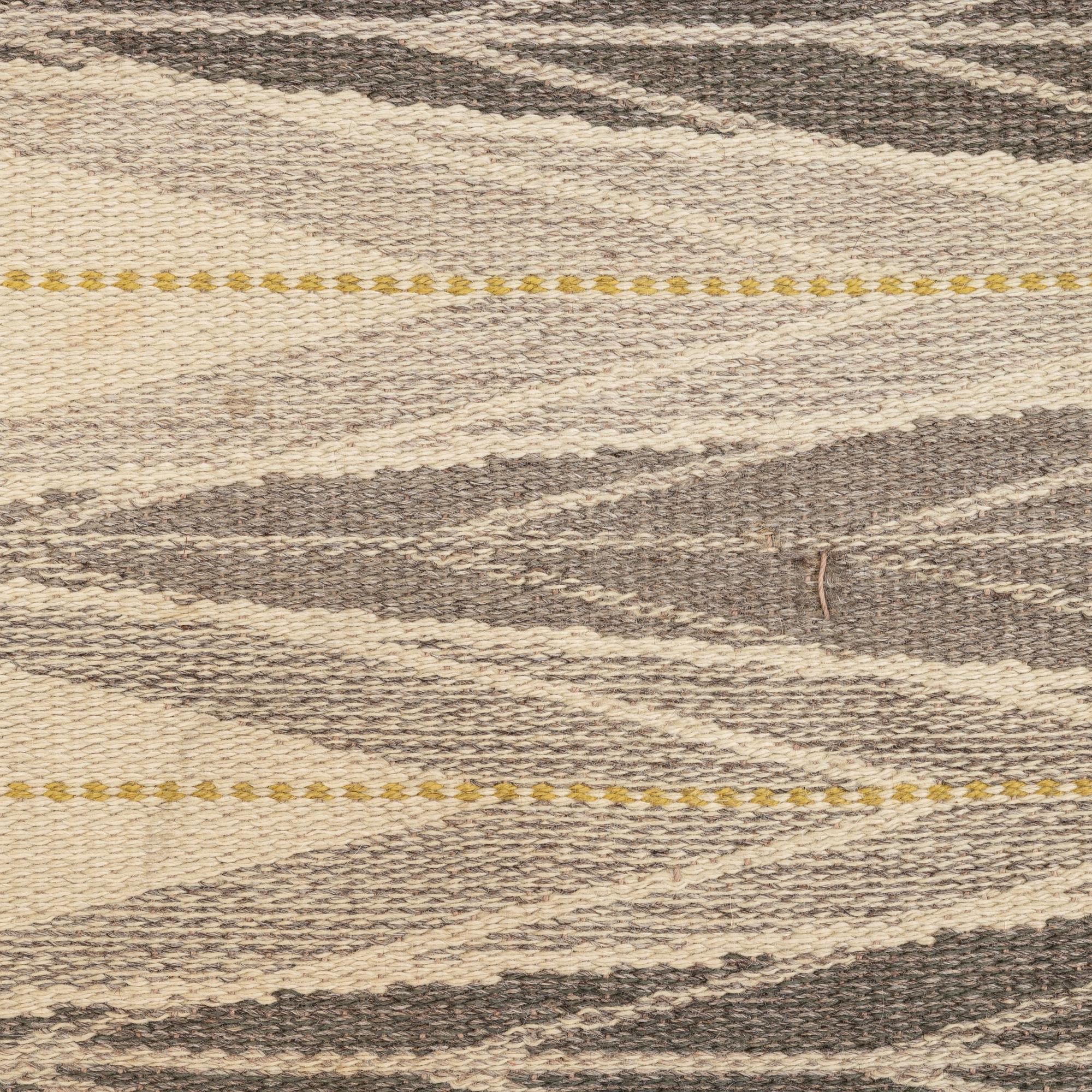 Ingrid Dessau, matta, rölakan, ”Sylarna",  ca 227 x 158 cm.