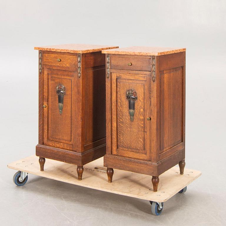 Bedside table, a couple, early 20th century.