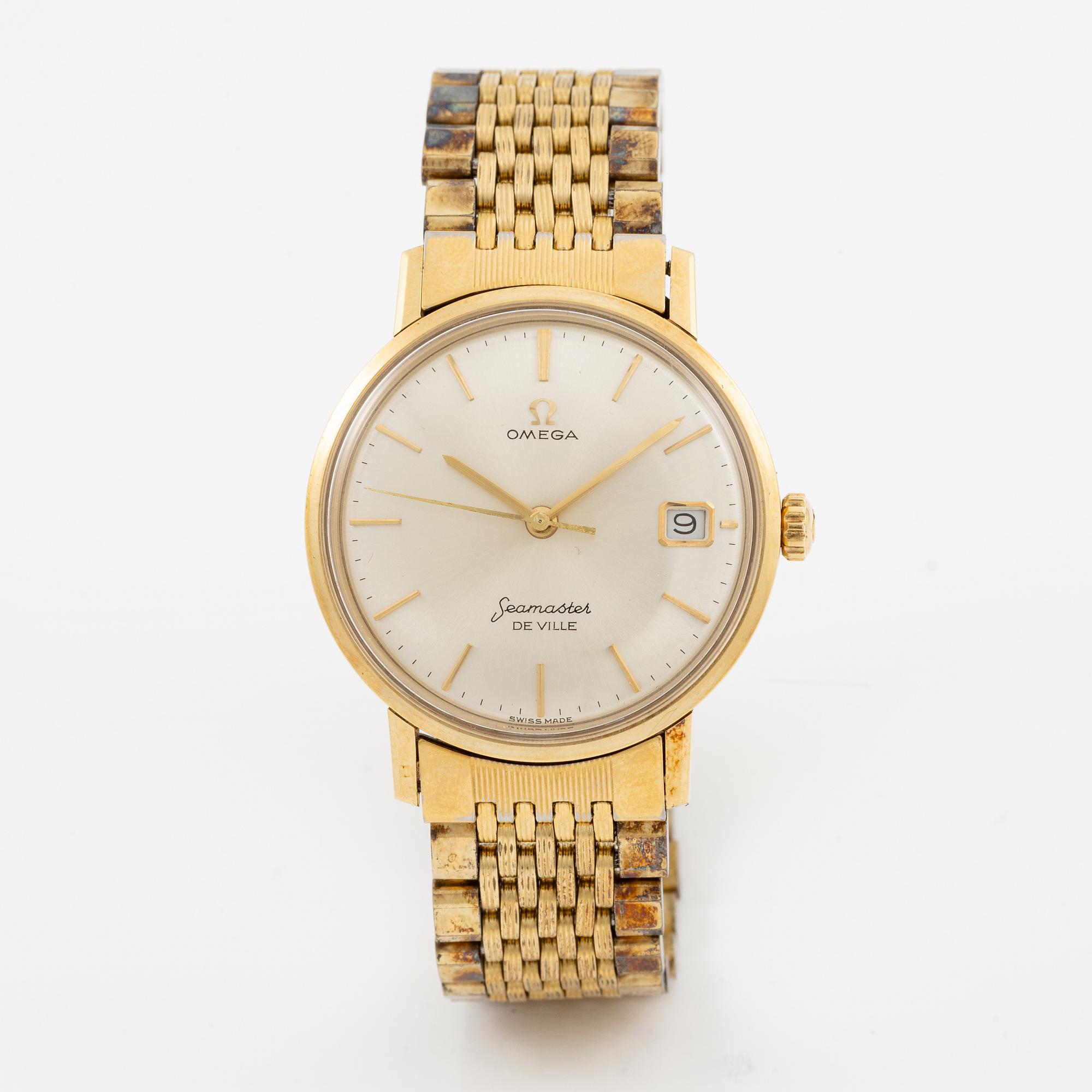Omega, Seamaster, De Ville, wristwatch, 34.5 mm.