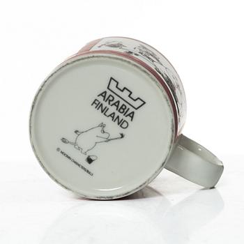 Muminmugg, porslin, Arabia, Finland 1990-1993.