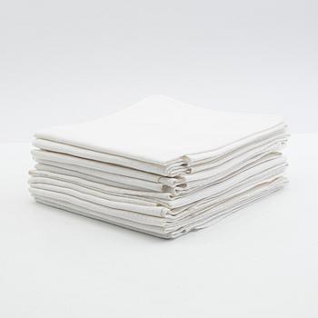 Napkins a total of 73 pcs damask various patterns first half of the 20th century.