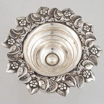 An Austro-Hungarian Silver Bowl, mark of Karl Weichesmuller, Vienna circa 1880.