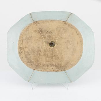 A porcelain charger, China, Qing Dynasty, Qianlong 1736-95.