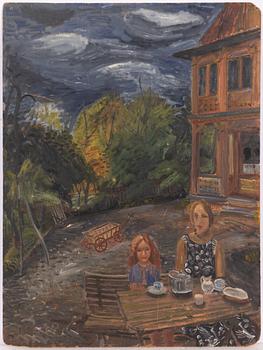 Charles Eyck, Motiv från Sven X:et Erixons hus i Nacka.