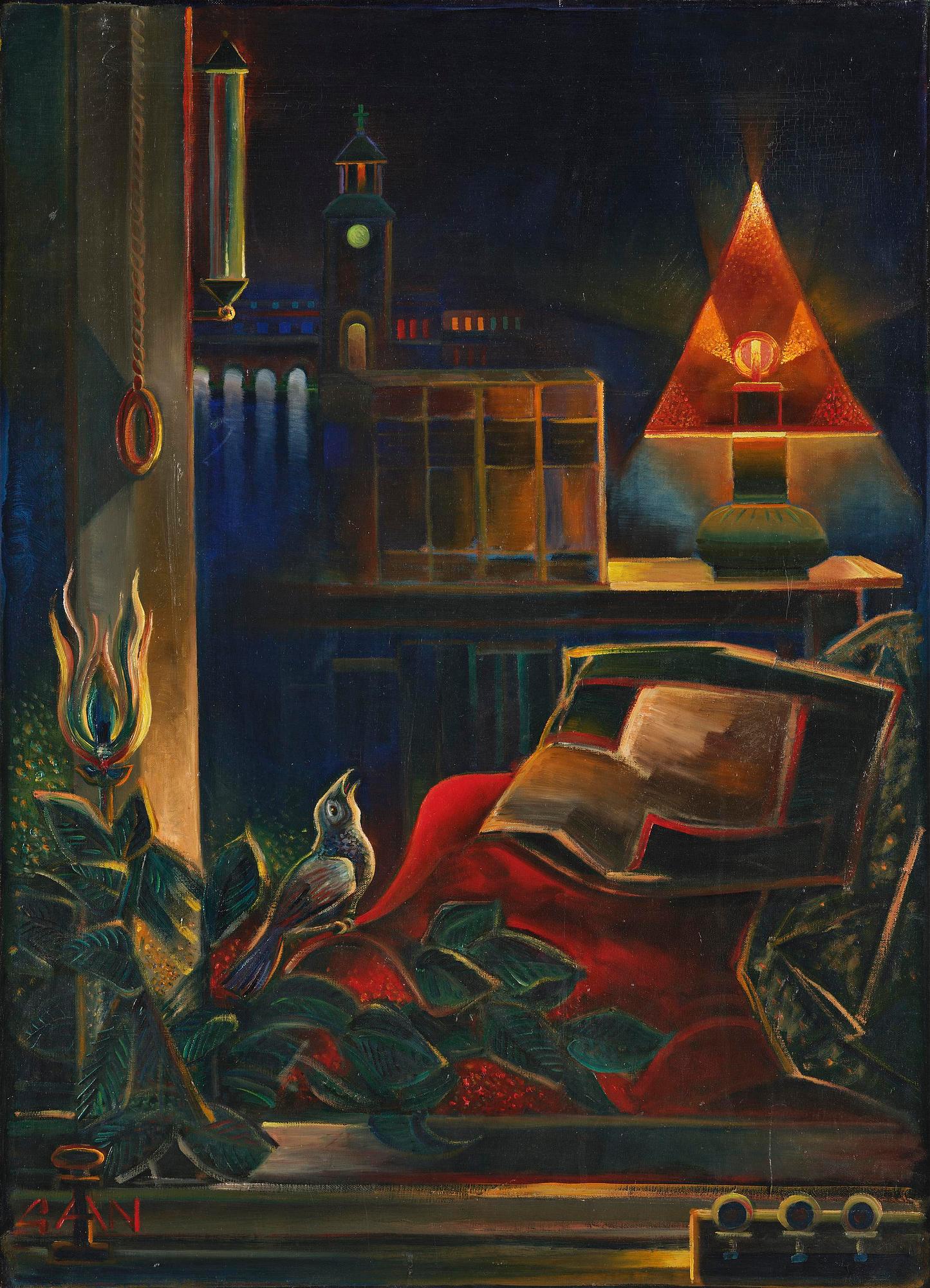 Gösta Adrian-Nilsson, "Dubbelexponering".