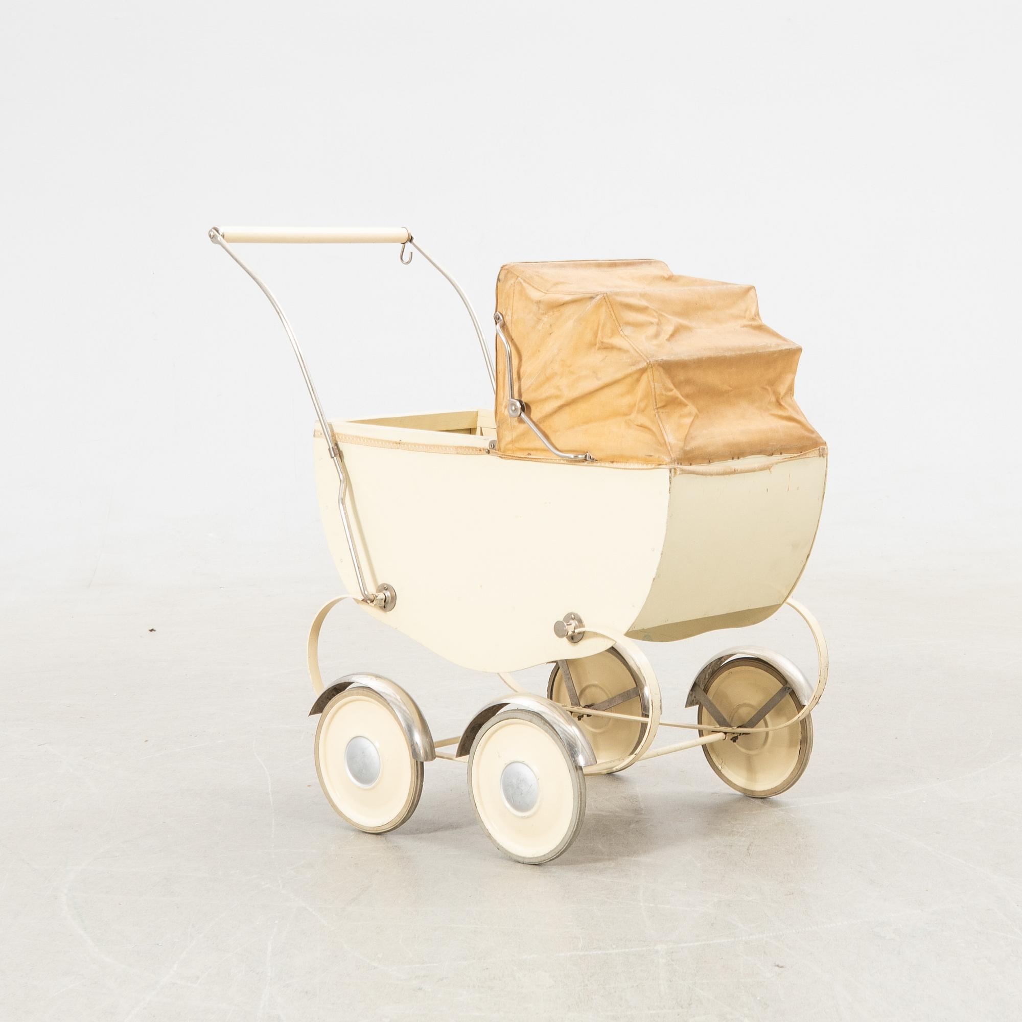 Barnvagn 1940-tal Barnvagnscentralen Malmö.