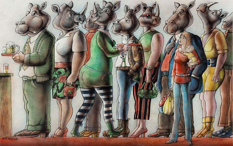 Hans Arnold, "Party".