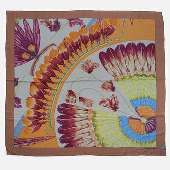 Hermès, sjal/scarf, "Brazil", 140 x 140 cm.