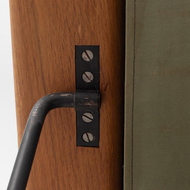 Hans J. Wegner, armchair with footstool/daybed, GE-01, Getama, Denmark.