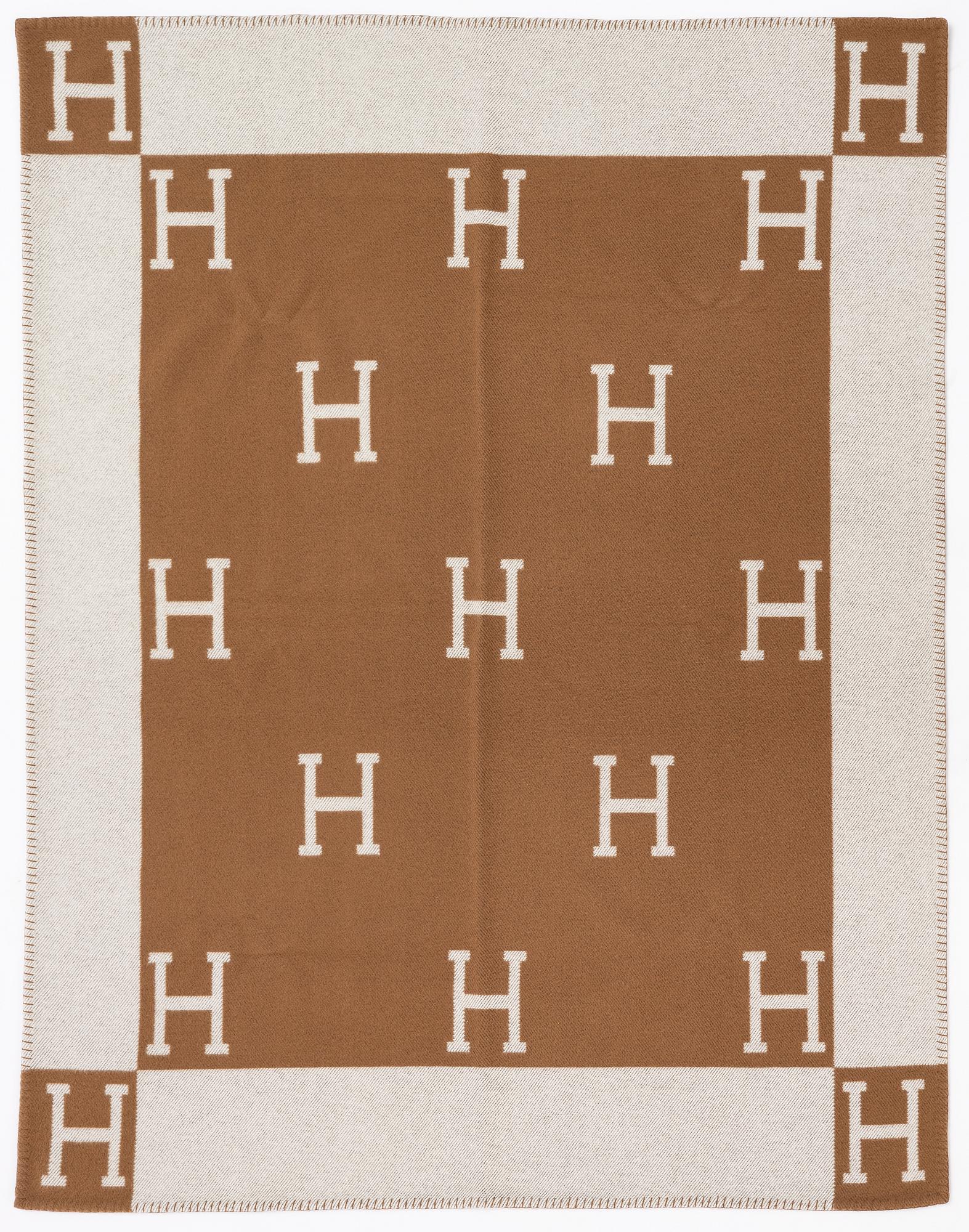 Hermès, blanket, "Avalon Throw Blanket".