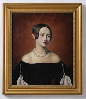 Carl Peter Mazér, Portrait probably depicting "Katarina Zakharovna" (1795-1849).
