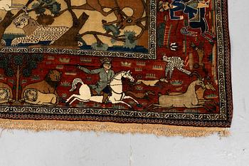 Matta, Antik Keshan, sk Motachem, ca 197 x 143 cm.