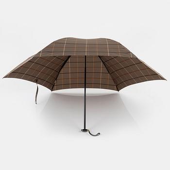 Burberrys, foldable umbrella.