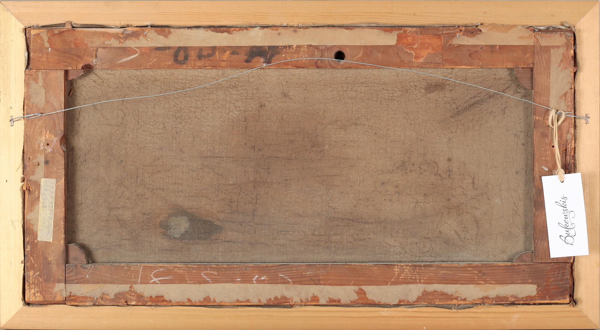 DOMENICO MAZZONI,  oil on canvas, signed M Dazzont, 19th century.