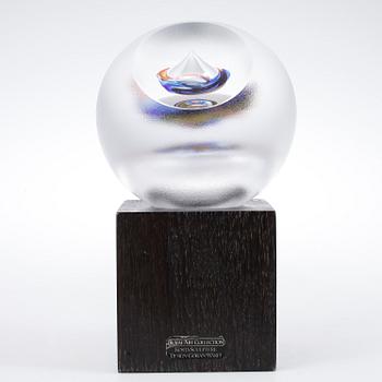 GÖRAN WÄRFF, skulptur, glas, Kosta.