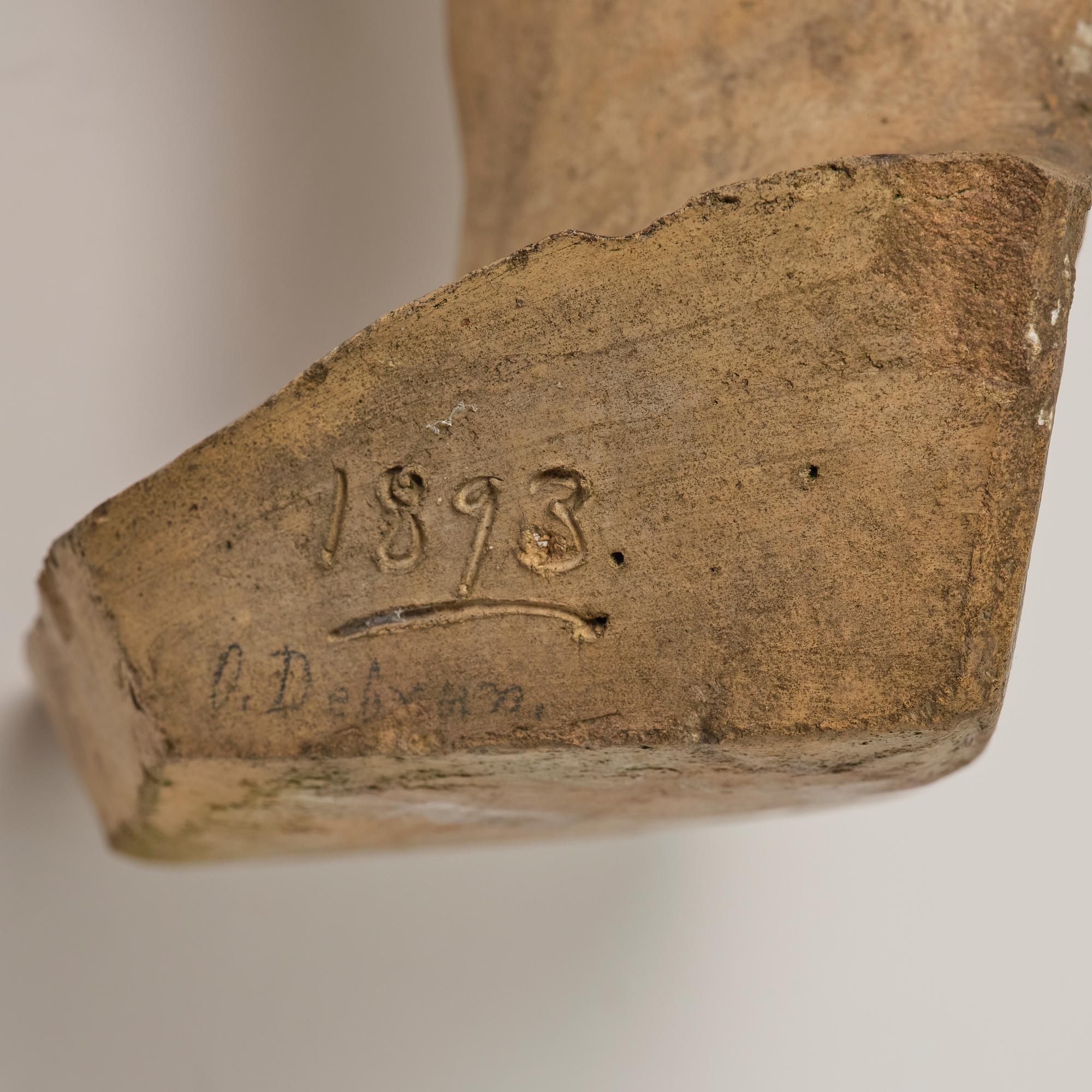 Unidentified artist, wall-mounted bust depicting Artemis.