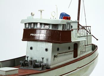 BÅTMODELL, 1960-tal.