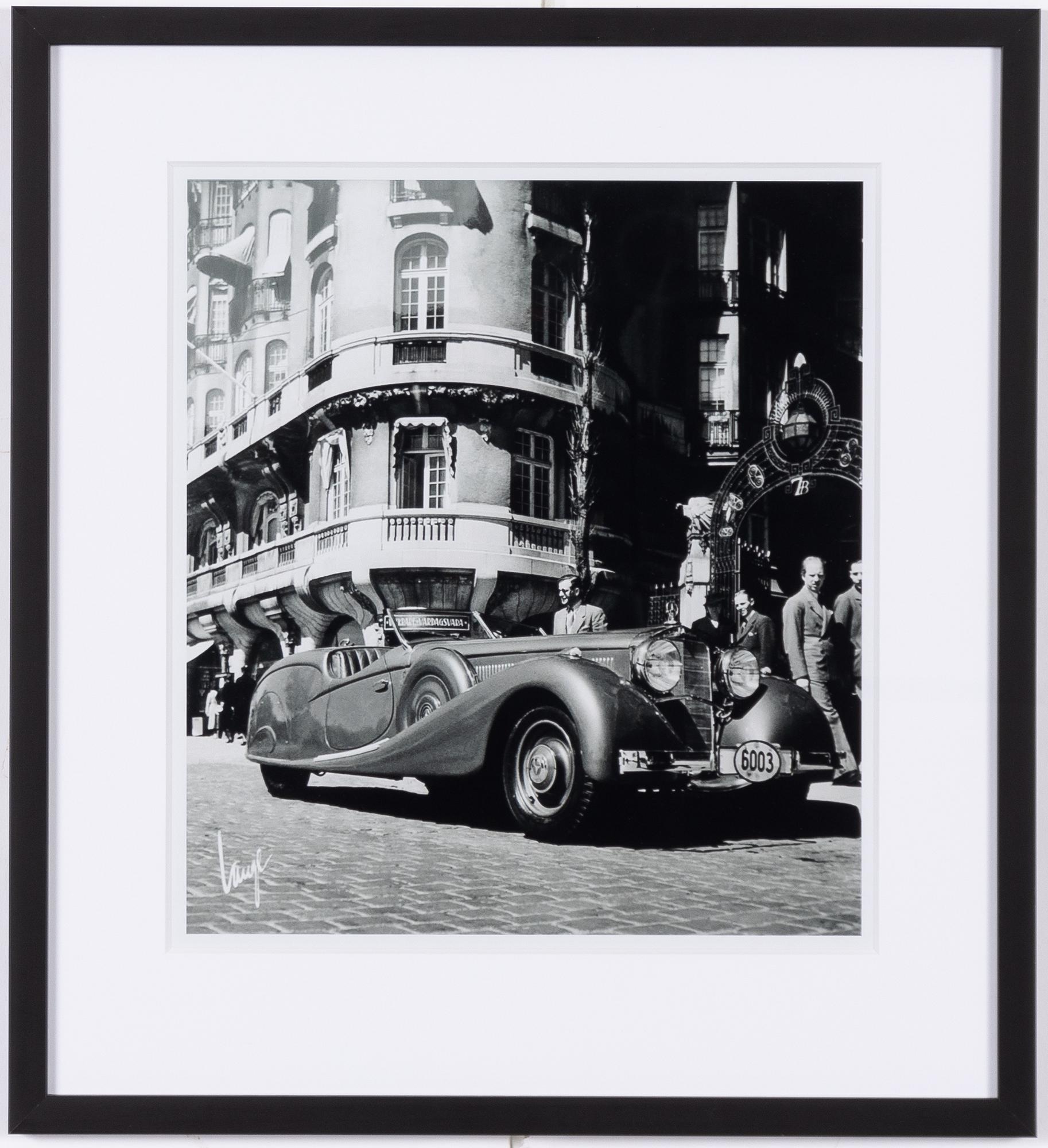 Åke Lange, "Mercedes Benz Strandvägen 7b".