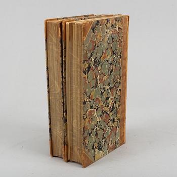 Med 72 handkolorerade zoologiska planscher, (2 vol.).