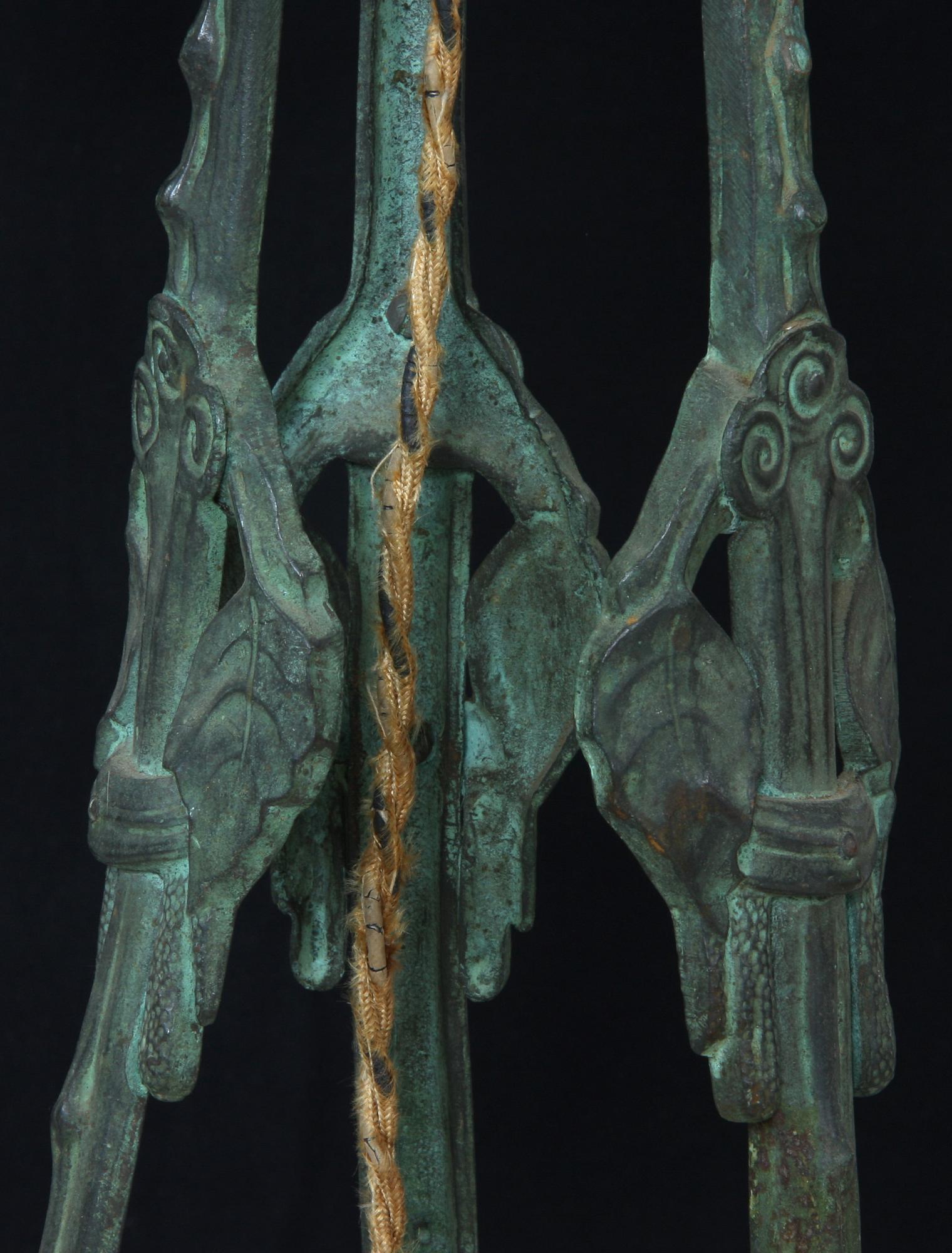 TAKLAMPA, jugend, sannolikt Böhlmarks, 1900-talets början, h 90.
